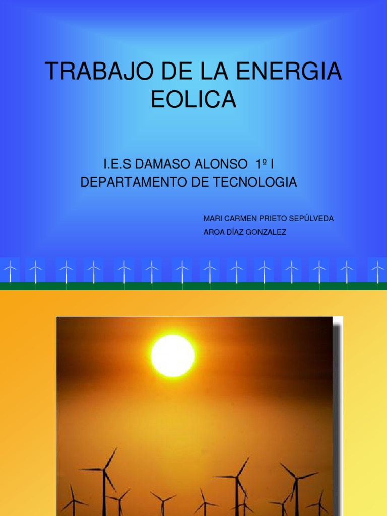 Energa Elica 28270 | PDF