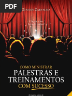 Como Ministrar Palestras e Treinamentos com Sucesso