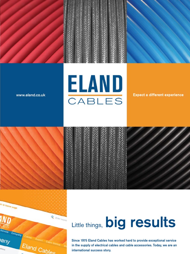 Eland Cables Company Supply Chain Iso 9000