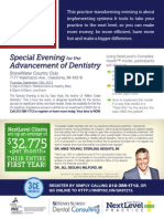 Sept 12 Special Evening For The Advancement of Dentistry