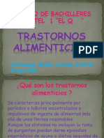 Trastornos Alimenticios