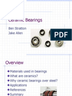 Ceramic Bearing Materials and Applications