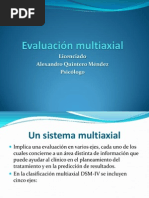 Evaluación multiaxial