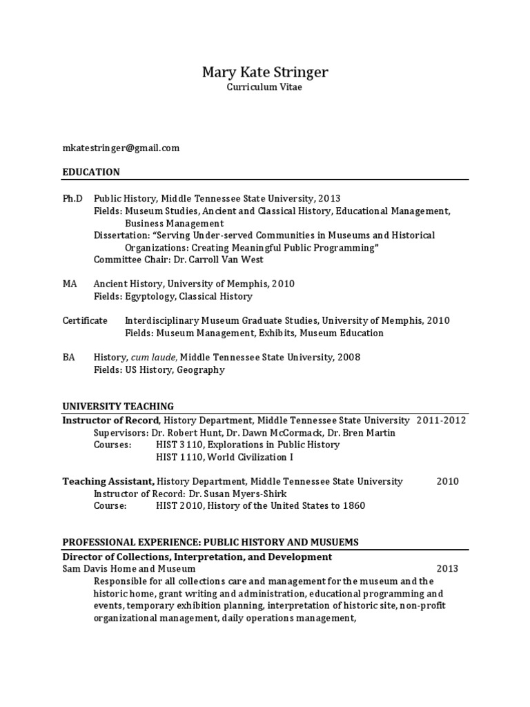 CV Public | PDF