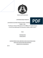 Download LAPORAN MAGANG KPC  by Editya Novridian SN145752384 doc pdf