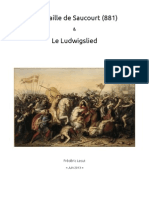 La Bataille de Saucourt Et Le Ludwigslied - Version Francaise