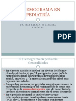 El Hemograma en Pediatrc3ada3