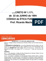 Código de Ética - Ricardo Machado