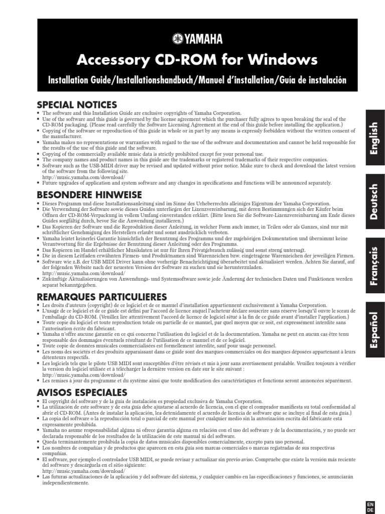 Installation Guide (English) | PDF