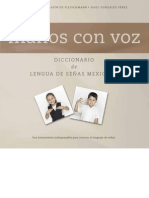 Manos Con Voz Diccionario de Lengua de Senas Mexicana