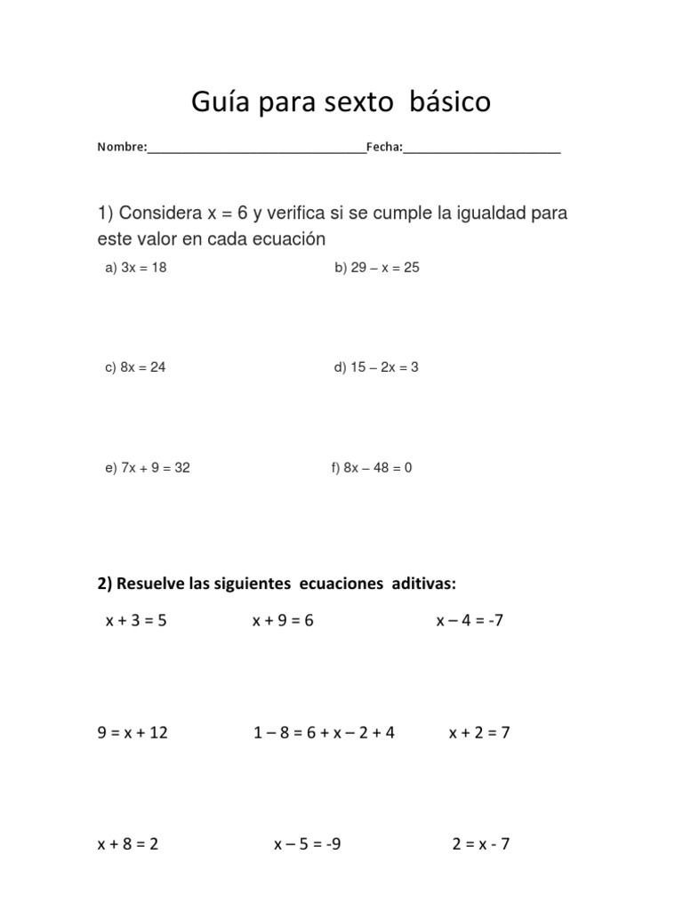 Guía para Séptimo Básico | PDF | Métodos y materiales de enseñanza