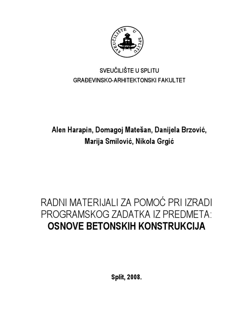Primjer Program Ploca Sa Otvorom | PDF