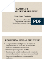 Regrecion Lineal Multiple