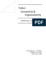 Taller de Geometría y Trigonometría