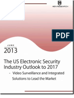 The US ELectronic Security Industry Outlook to 2017_Sample Report