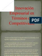 La Innovación Empresarial en Términos de Competitividad