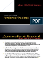 funciones financieras