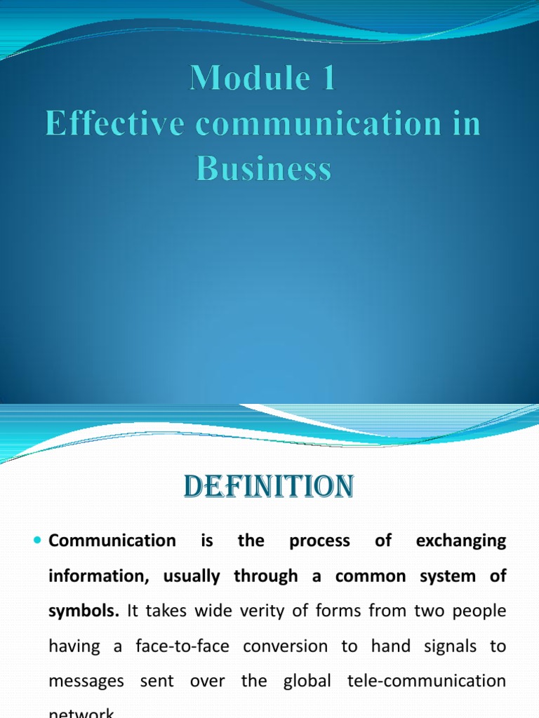 Understanding Business Communication | PDF