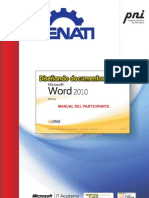 diseñando documentos con word 2010 pni senati