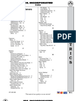 Metric Fasteners