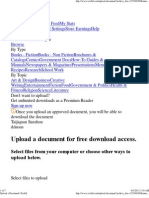 Upload A Document For Free Download Access.: Data Soong