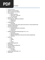 Treasury and Funds Management-Topics