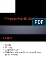 TPN Pada Pasien GGK