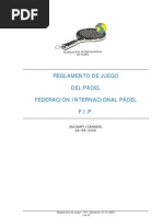 Reglamento Padel PDF