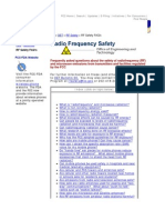 FCC RF Safety FAQ's address wireless radiation concerns