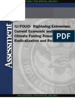 Right-Wing Extremism Resurgence - FBI & DHS (2009)
