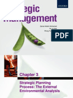 Chapter 3 Strategic Planning Process (The External Environme