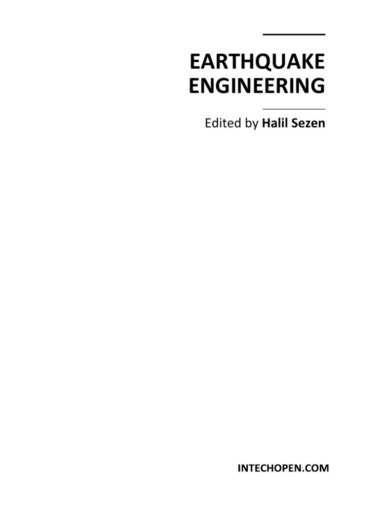 Earthquake Engineering | PDF