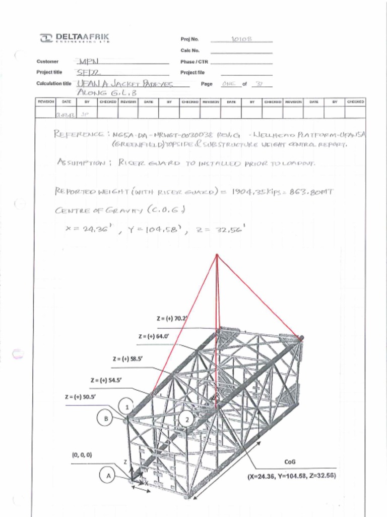 Jacket Padeye Design PDF | PDF