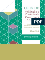 Guia de Validação e Controle de Qualidade Analitica