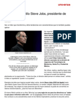 Sé Un Jefe Al Estilo Steve Jobs PDF