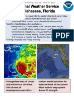 System Will Likely Remain Sheared and Fairly Disorganized