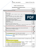 Barem Proba Practica XII