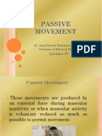 4 - Passive Movement