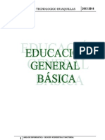Programa Curricular Institucional 2013-2014 Ciclo Basico Terminado