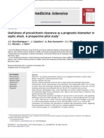 Usefulness of Procalcitonin Clearance As A Prognostic Biomarker in Septic Shock. A Prospective Pilot Study