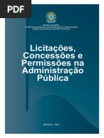 Licitacoes Concessoes Permissoes Adm Publica