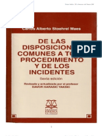 De Las Disposiciones Comunes A Todo Procedimiento