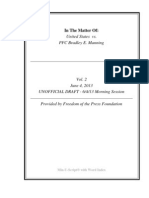 TRANSCRIPT - 06-04-13-AM-session - US v PFC Bradley E. Manning