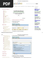 Test SAP Solution Manager: Document Categories