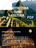 Arquitectura Cultural