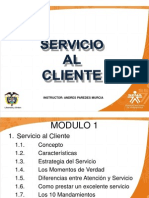 Servicio Al Cliente Mod 1 - El Servicio