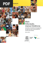mais educação menos violencia
