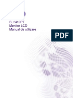 User Manual bl2410pt Ro PDF