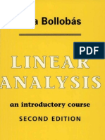 Bollobás - Linear Analysis (1999)