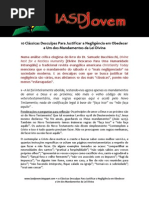 10 Desculpas Para Um to